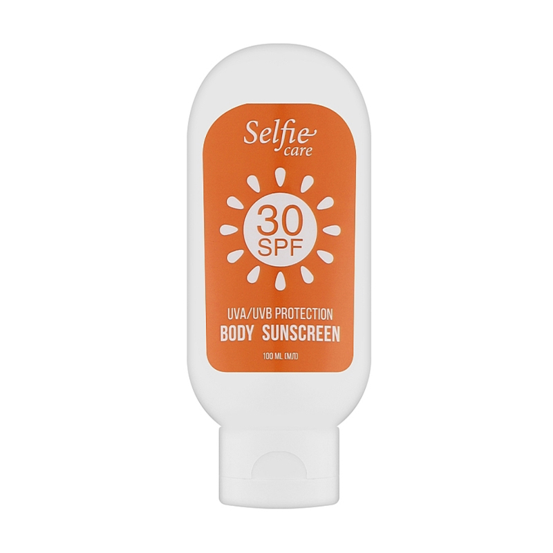 Сонцезахисний крем для тіла Selfie Care Sunscreen Protection Cream SPF 30, 100 мл
