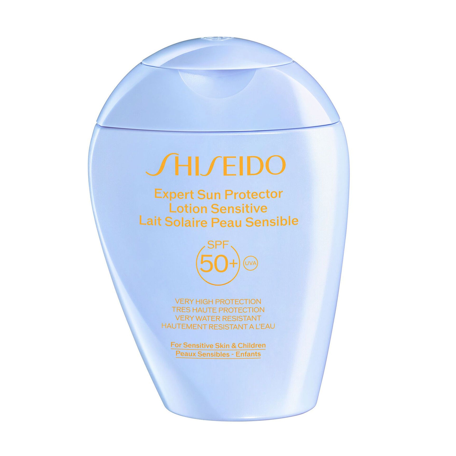 Сонцезахисний лосьйон для обличчя та тіла Shiseido Expert Sun Protector Lotion Sensitive, SPF 50+, 150 мл