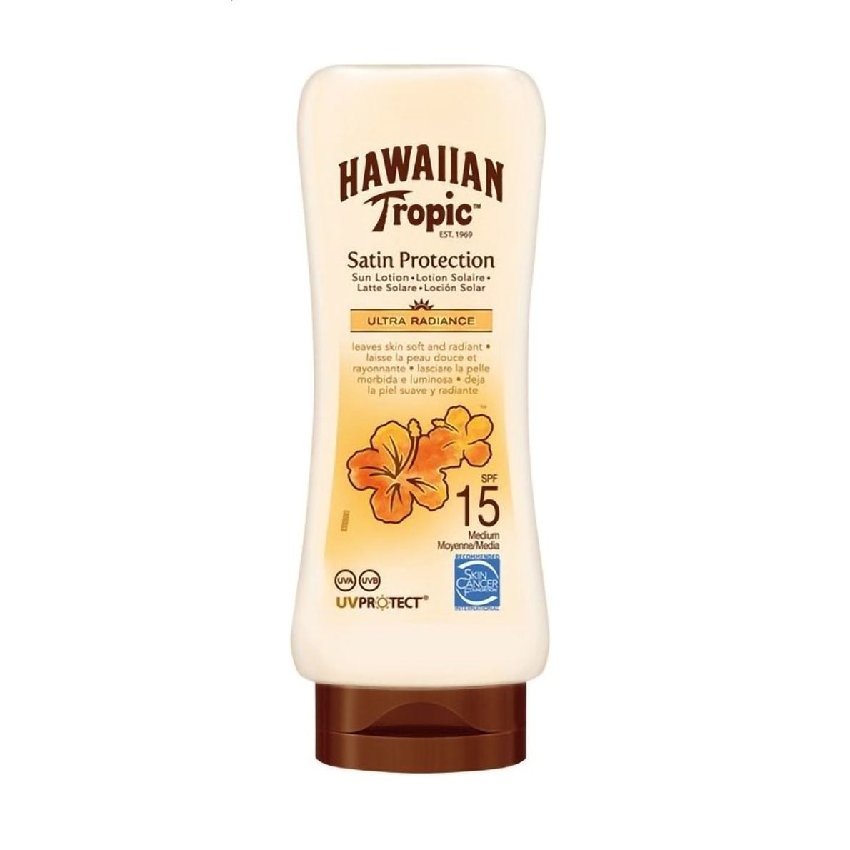 Сонцезахисний лосьйон для тіла Hawaiian Tropic Satin Protection Sun Lotion SPF 15, 180 мл