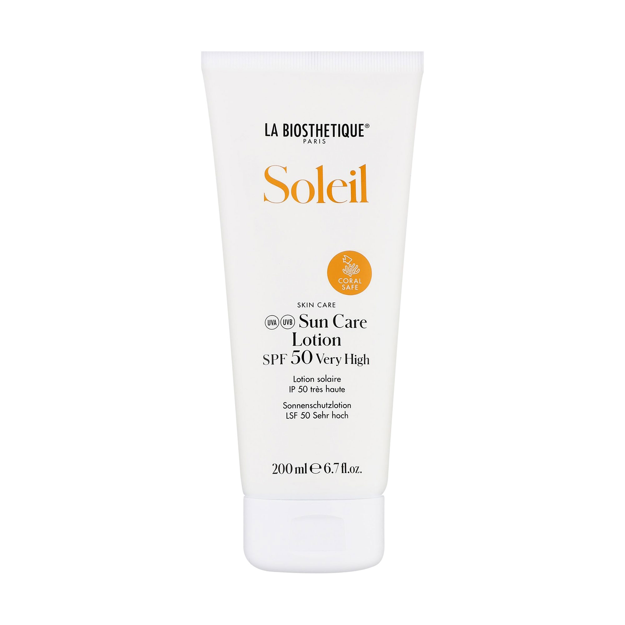 Сонцезахисний лосьйон для тіла La Biosthetique Soleil Sun Care Body Lotion SPF 50 Very High, 200 мл