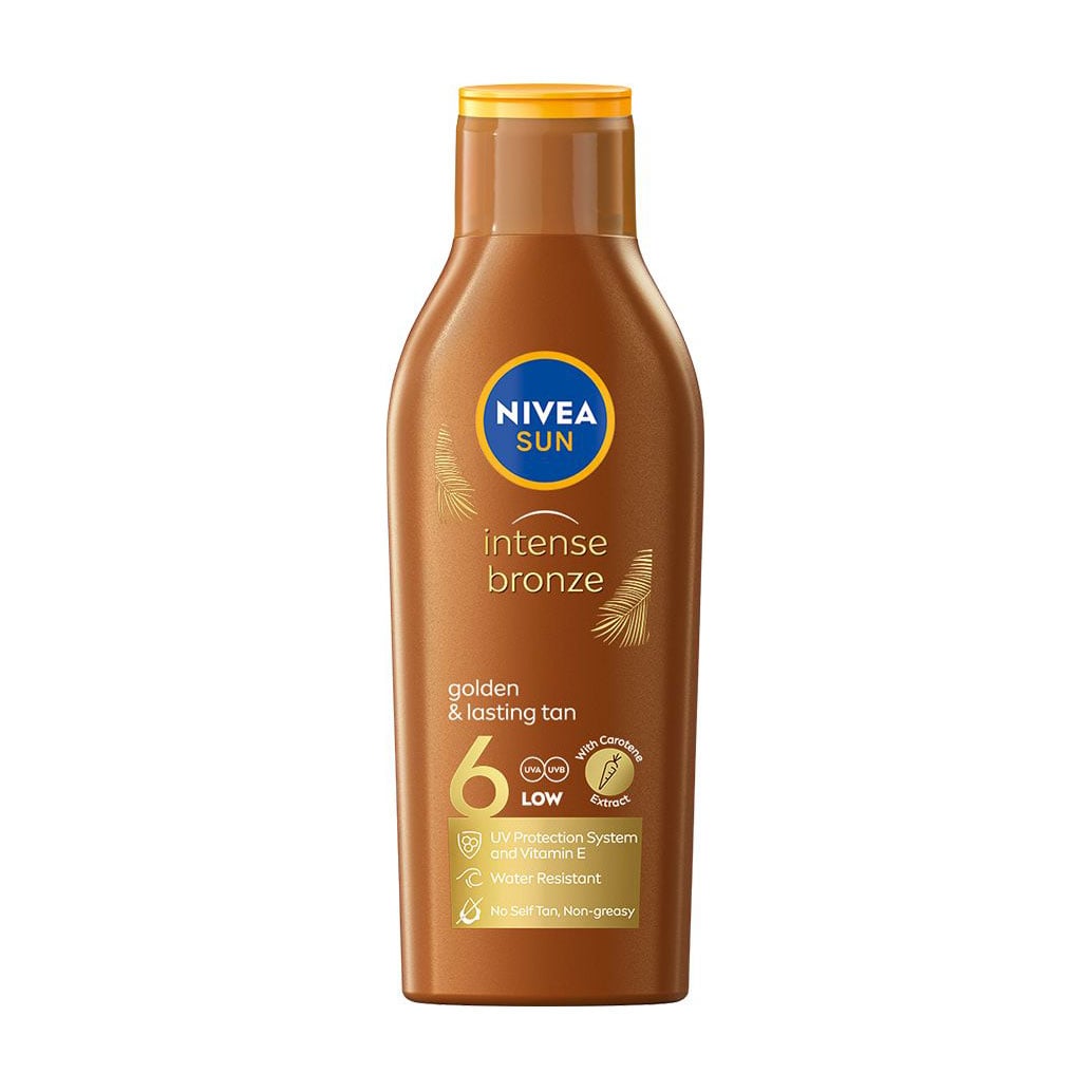 Сонцезахисний лосьйон для тіла NIVEA Sun SPF 6 Тропічна засмага, 200 мл