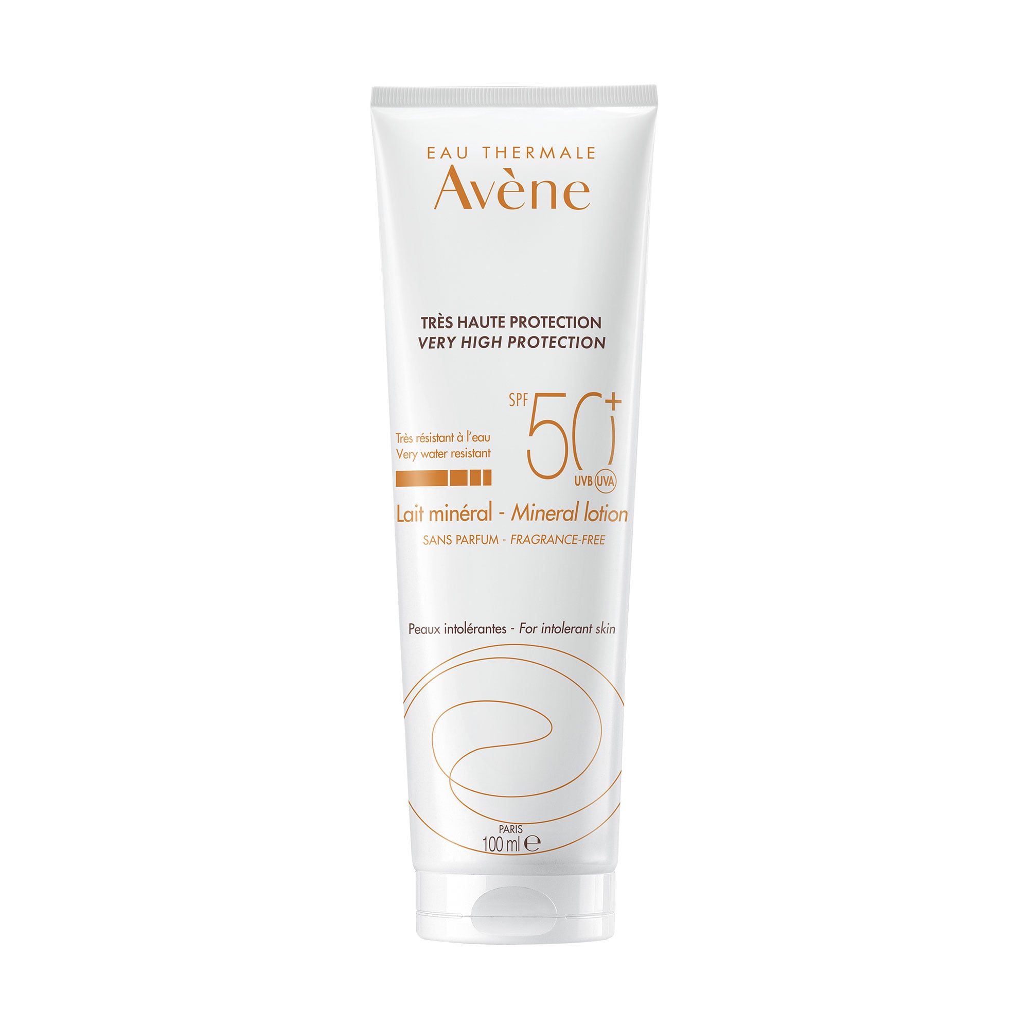 Сонцезахисний мінеральний лосьйон Avene Very High Protection Mineral Lotion SPF 50+, 100 мл