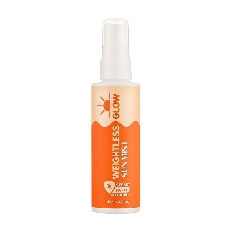Сонцезахисний міст для обличчя Med B Weightless Glow Sun Mist, SPF 50+ PA+++, 80 мл