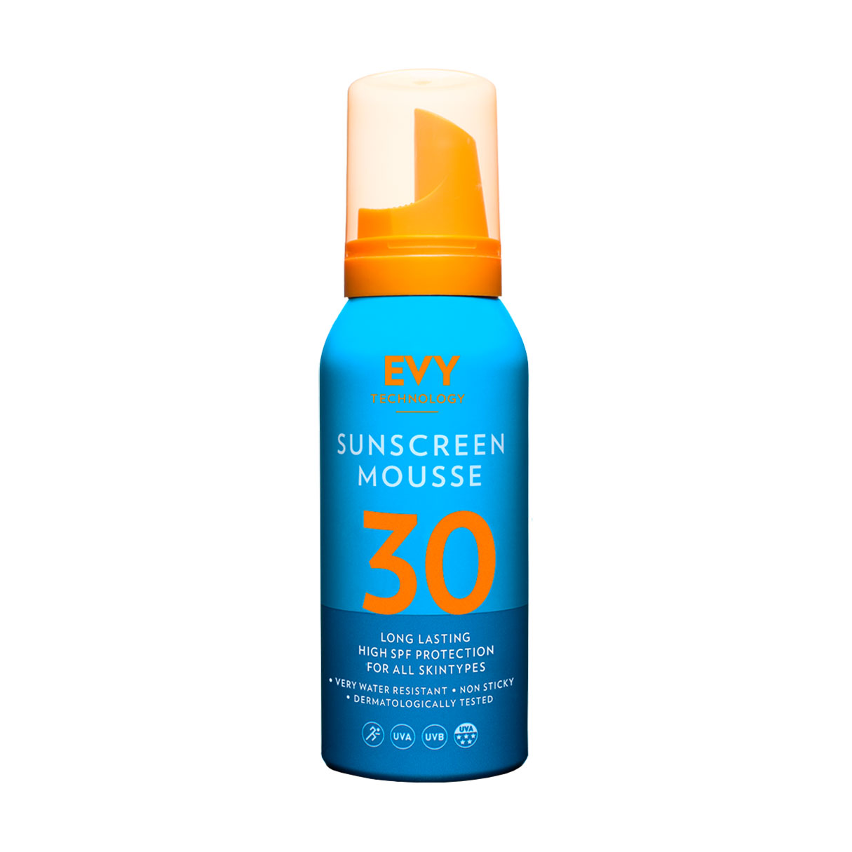 Сонцезахисний мус для тіла EVY Technology Sunscreen Mousse, SPF 30, 100 мл