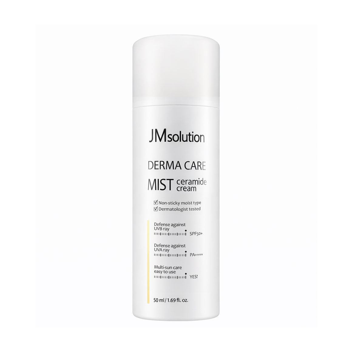 Сонцезахисний спрей для обличчя JMsolution Derma Care Sun Ceramide Spray SPF 50+ з церамідами, 50 мл