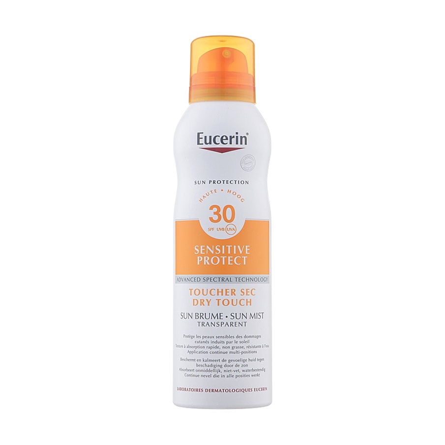 Сонцезахисний спрей для тіла Eucerin Sun Protection Sensitive Protect SPF 30 Sun Spray, 200 мл