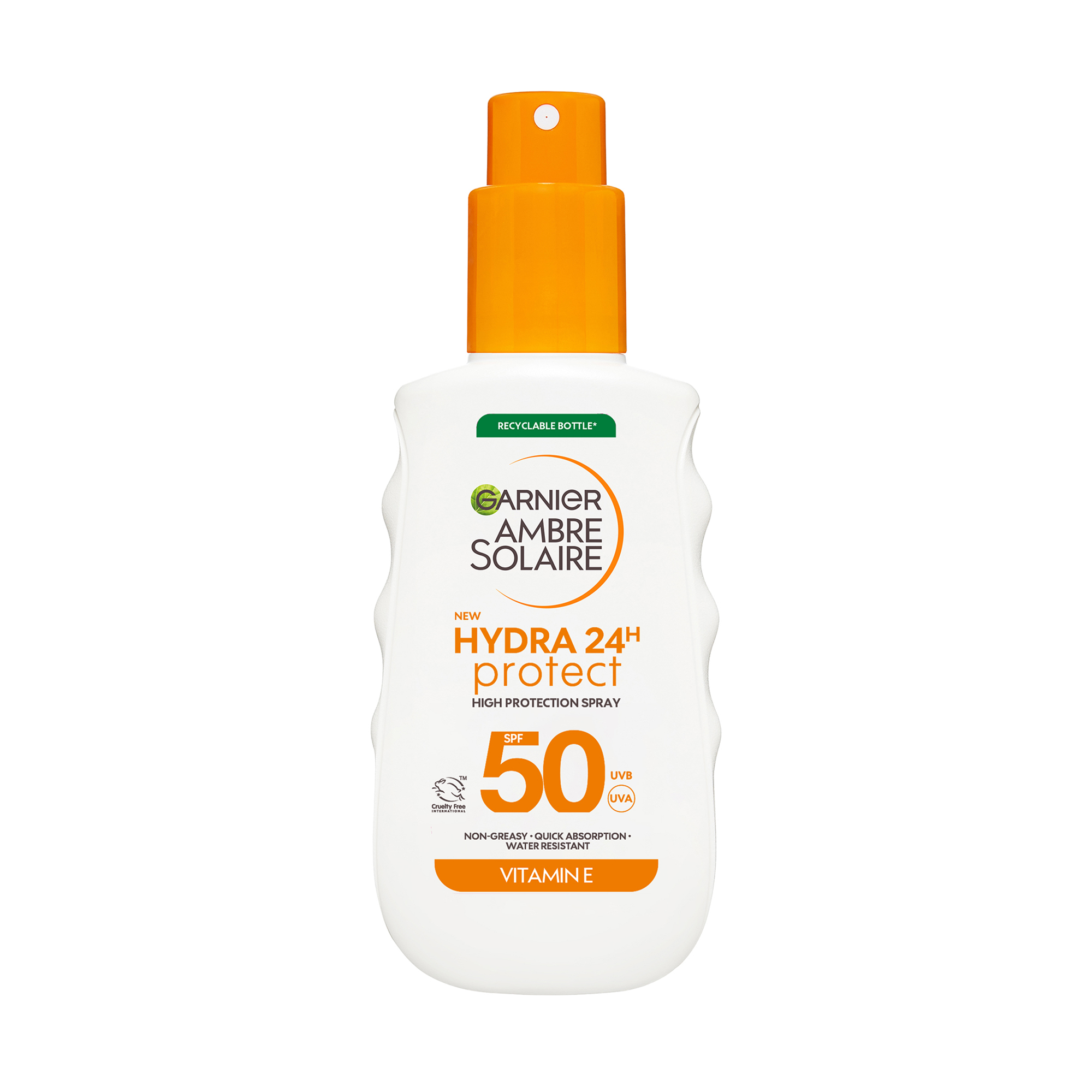 Сонцезахисний спрей Garnier Ambre Solaire SPF 50 проти сухості шкіри, 150 мл
