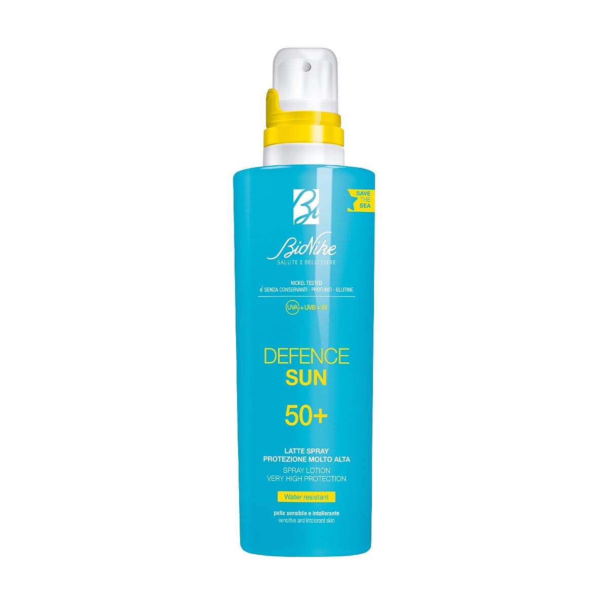 Сонцезахисний спрей-лосьйон для тіла BioNike Defence Sun Spray Lotion Very High Protection, SPF 50+, 200 мл
