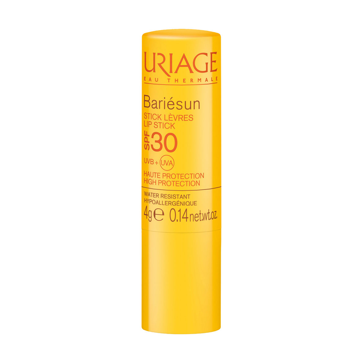 Сонцезахисний стік для губ Uriage Bariesun Stick Levres SPF 30, 4 г