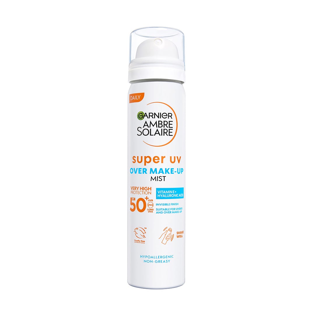 Сонцезахисний сухий спрей для обличчя GARNIER Ambre Solaire SPF 50+, 75 мл