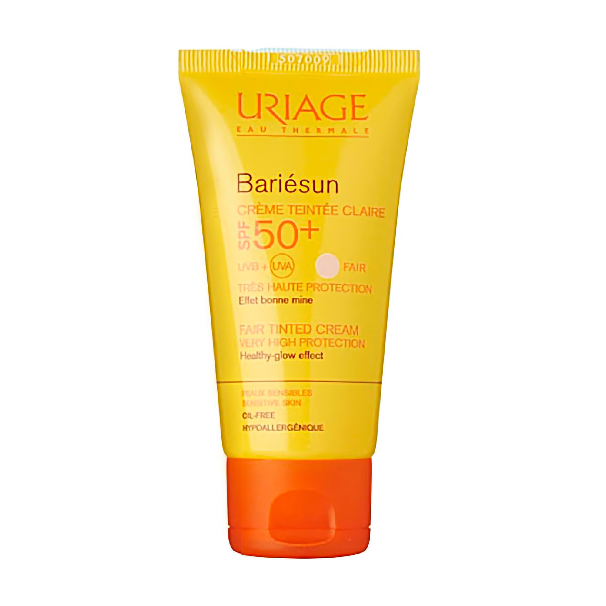Сонцезахисний тональний крем Uriage Bariesun світлий SPF 50+, 50 мл