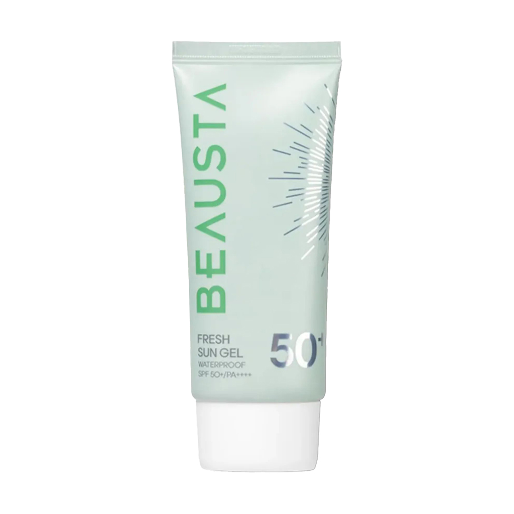 Сонцезахисний водостійкий гель Beausta Waterproof Fresh Sun Gel SPF 50+ PA++++, 50 мл