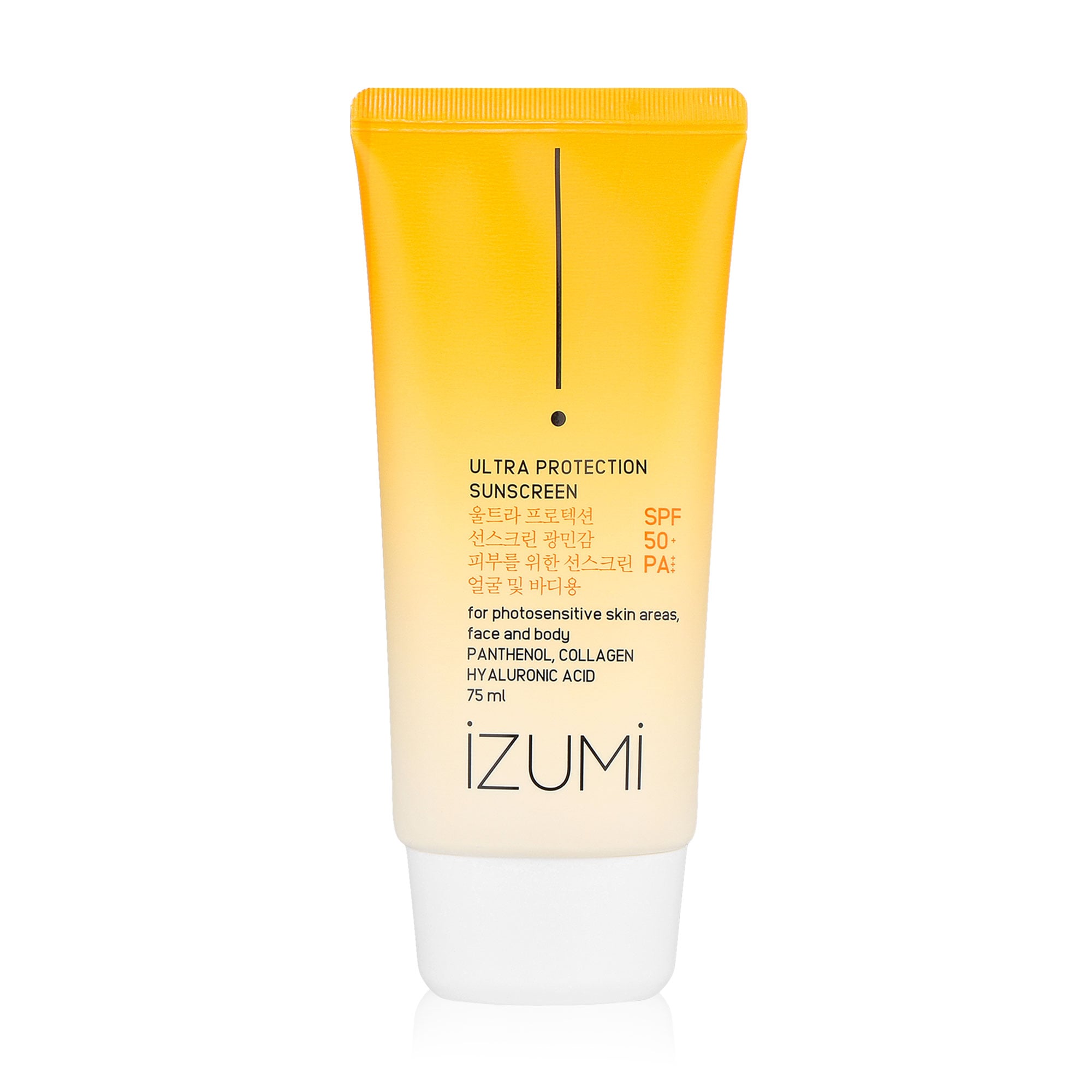 Сонцезахисний засіб для ділянок шкіри, чутливих до світла IZUMI Ultra Protection Sunscreen For Photosensitive Skin Areas SPF 50+ PA+++, 75 мл