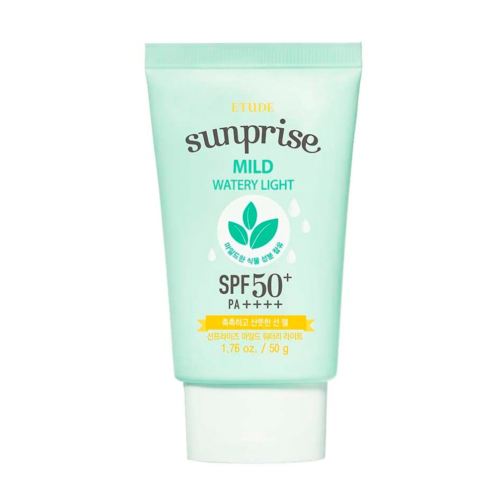 Сонцезахисий крем для обличчя Etude House Sunprise Mild Watery Light SPF 50+ PA++++, 50 г