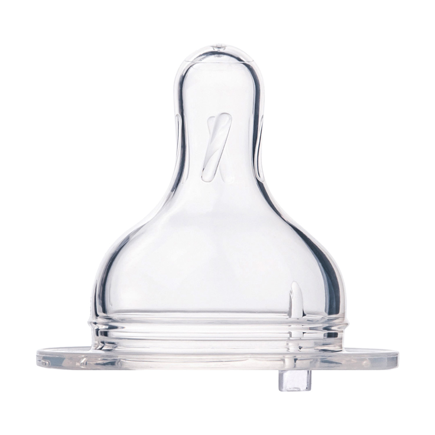 Соска силіконова Canpol Babies EasyStart до пляшечок з широким отвором 3-х позиційна, 1 шт (21/724)