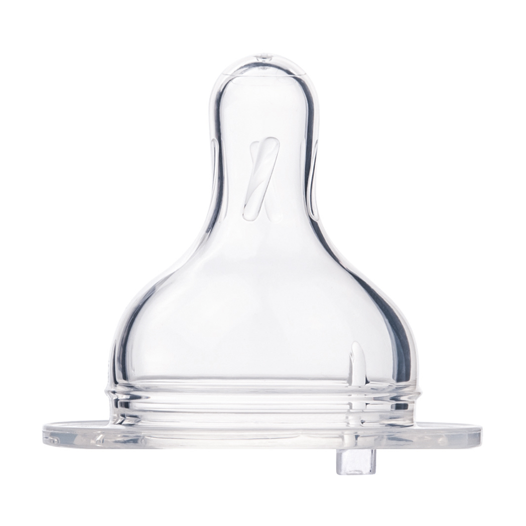 Соски силіконові Canpol Babies EasyStart до пляшечок з широким отвором, для каш, 6+ місяців, 2 шт (21/733)