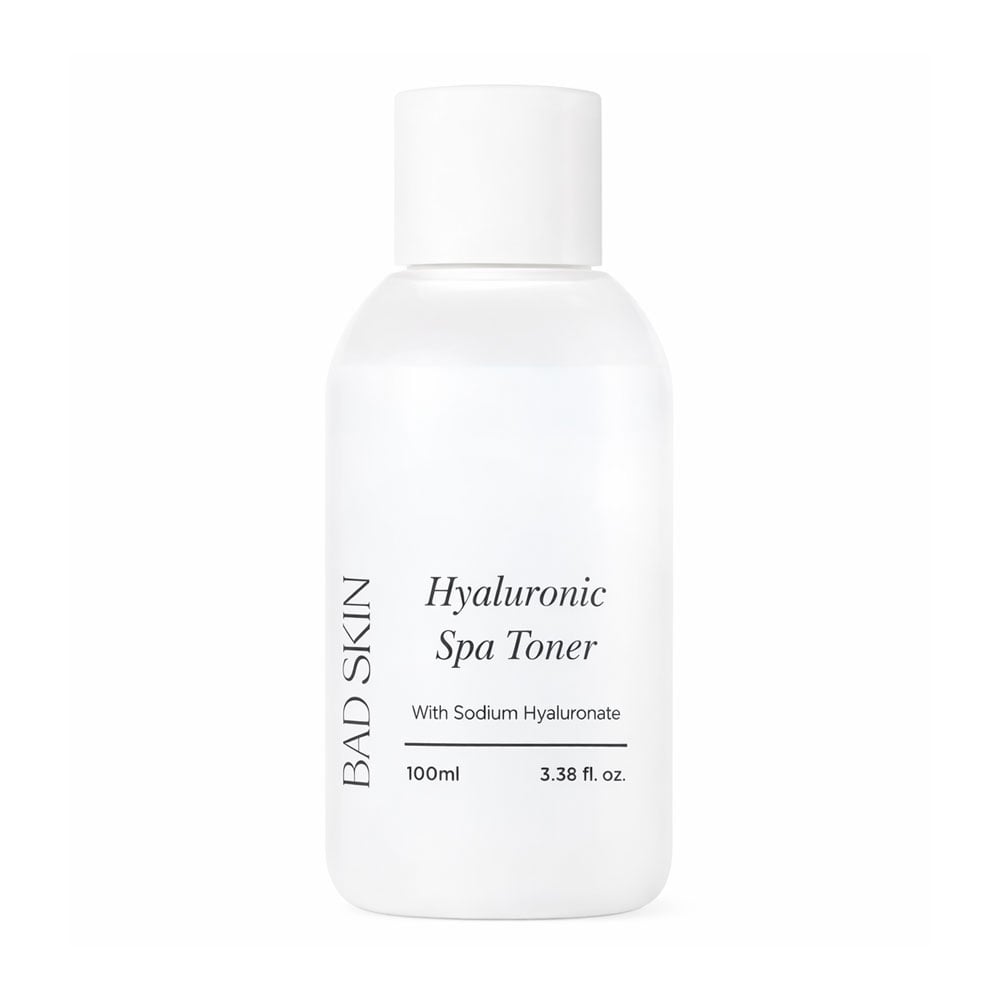 Спа-тонік для обличчя BAD SKIN Hyaluronic Spa Toner з гіалуроновою кислотою, 100 мл