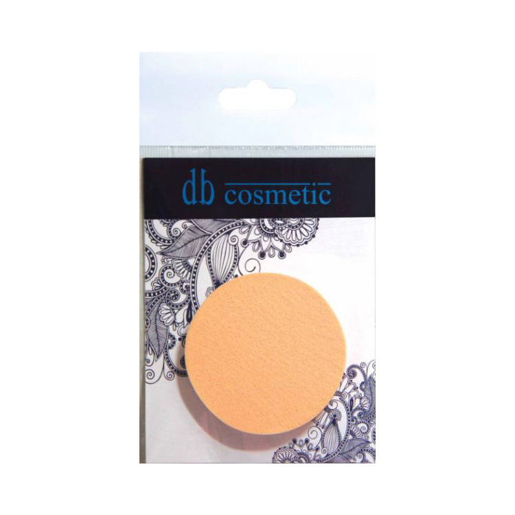 Спонж для макіяжу db cosmetic бежеве коло 992, 1 шт