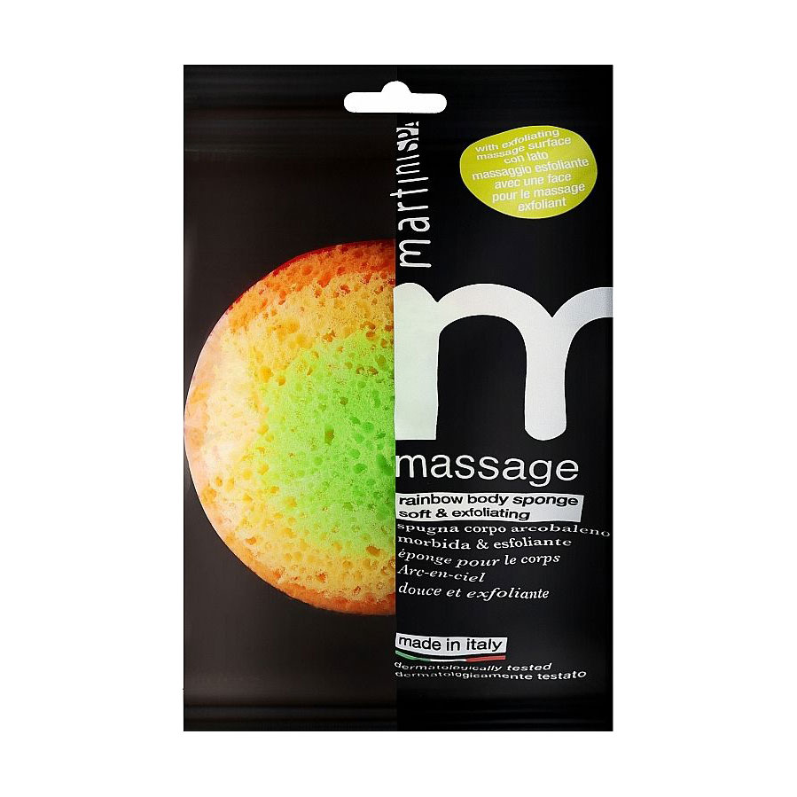 Спонж для тіла MARTINI SPA Rainbow Sponge круглий (1133P00)