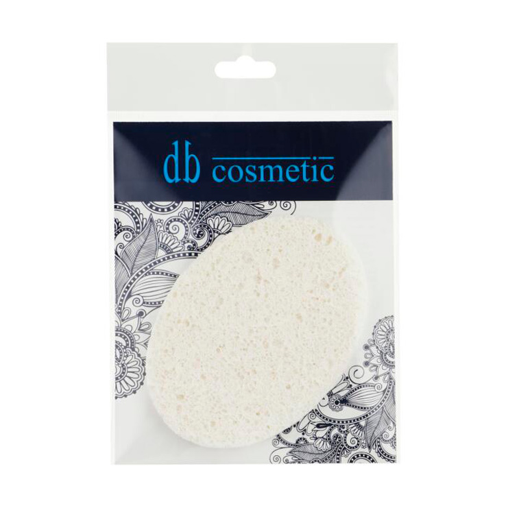 Спонж для вмивання db cosmetic 977 Овал, білий,  9 см