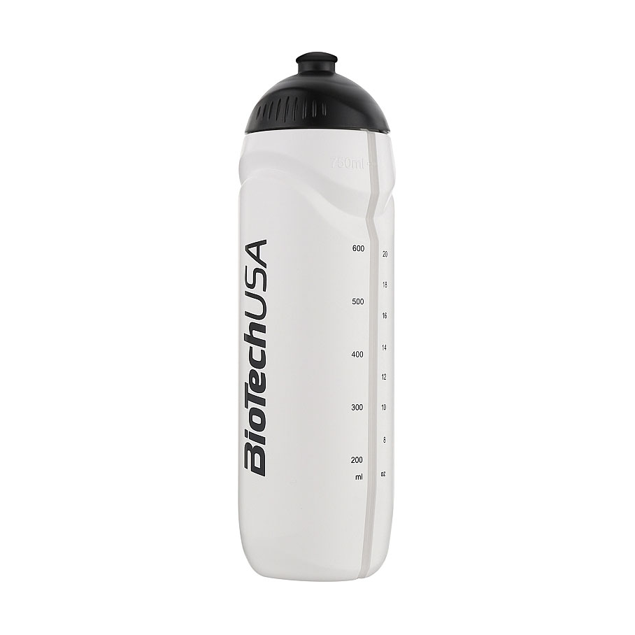 Спортивна пляшка BioTechUSA Sport Bottle Біла, 750 мл