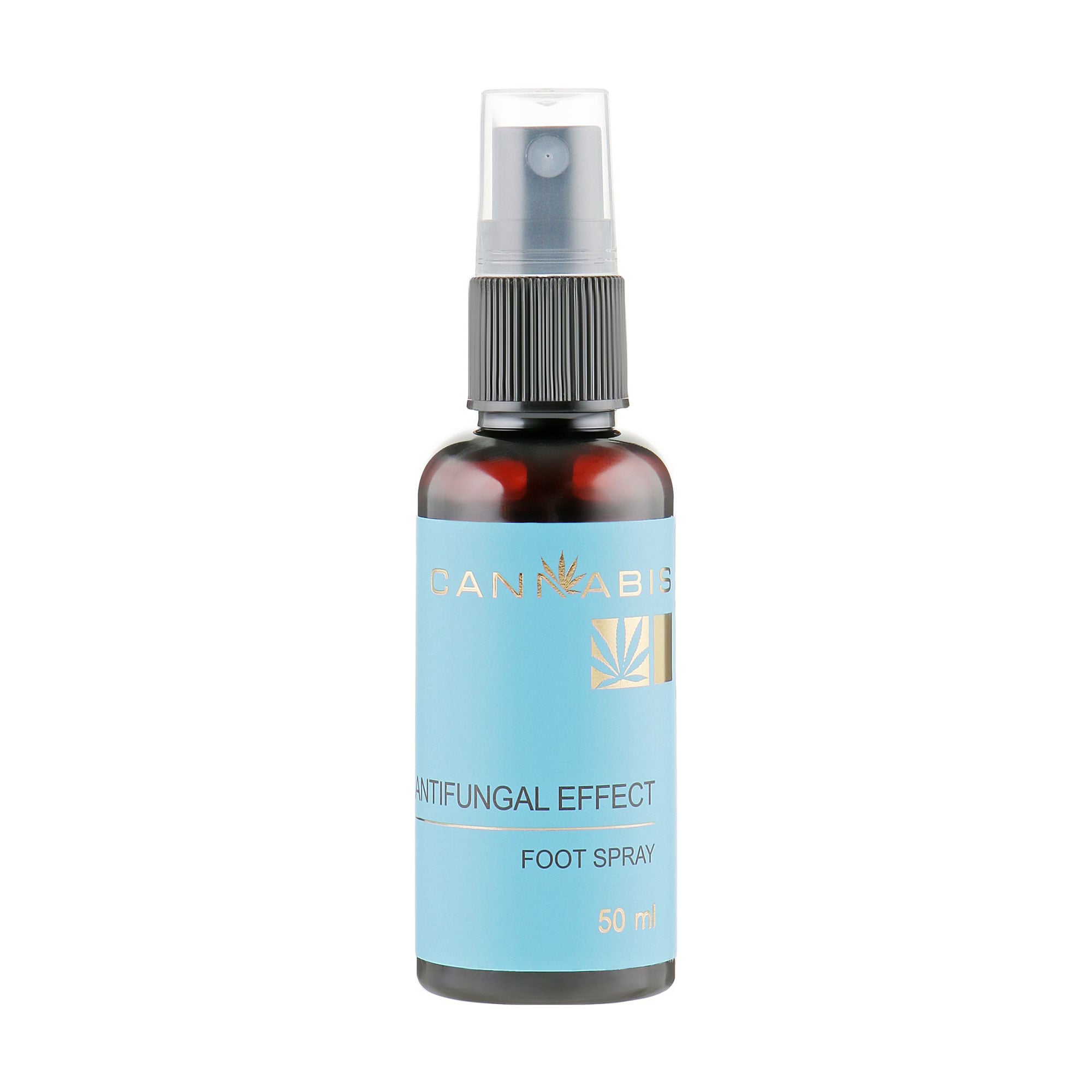 Спрей-актив для ніг Cannabis Antifungal Effect Foot Spray Попередження виникнення грибка, 50 мл