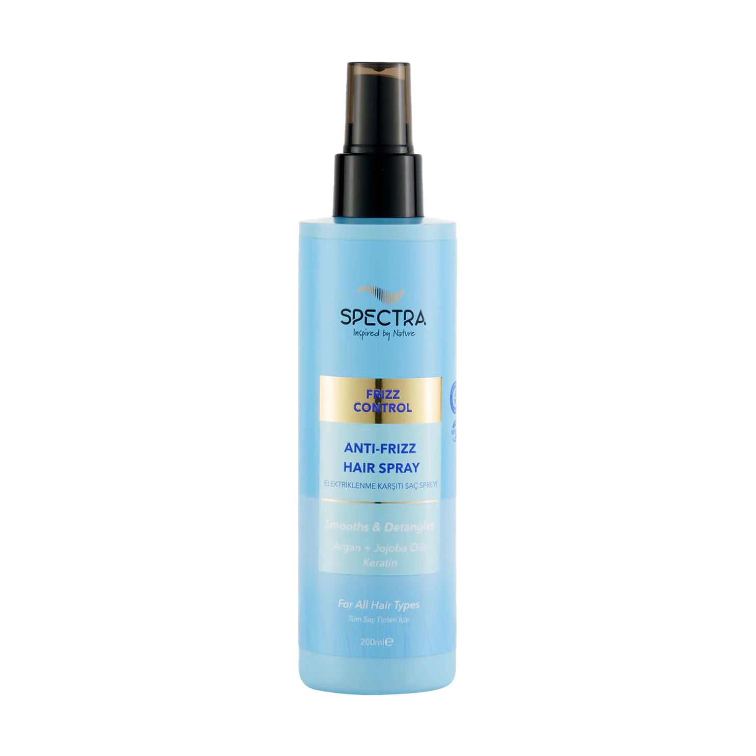 Спрей-антистатик для волосся SPECTRA Frizz Control Anti-Frizz Hair Spray, 200 мл