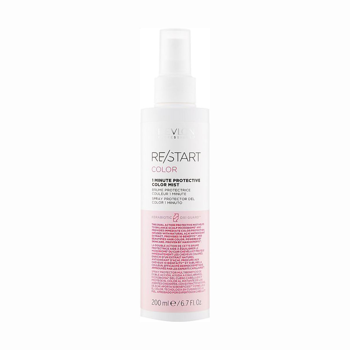 Спрей для фарбованого волосся Revlon Professional Restart Color 1 Minute Protective Color Mist, 200 мл