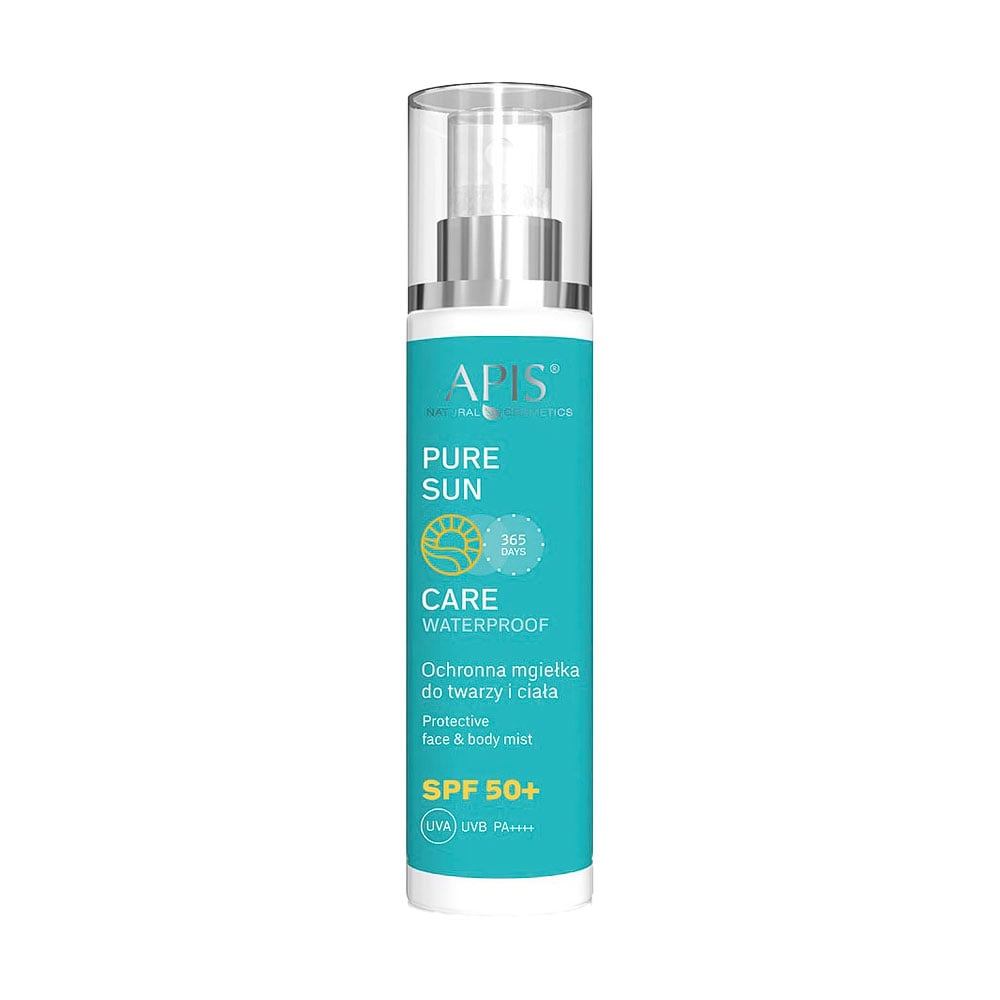 Спрей для обличчя та тіла Apis Natural Cosmetics Pure Sun Care Protective Face &amp; Body Mist, SPF 50+ PA++++, 150 мл