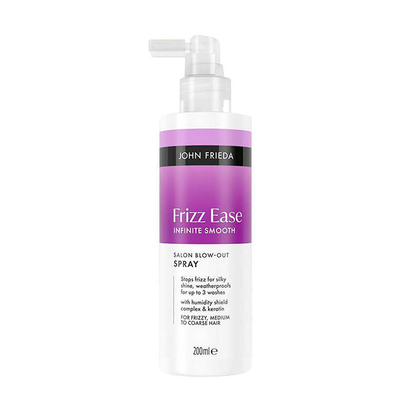 Спрей для укладання волосся John Frieda Frizz Ease Infinite Smooth Salon Blow-Out Spray проти пухнастості, 200 мл