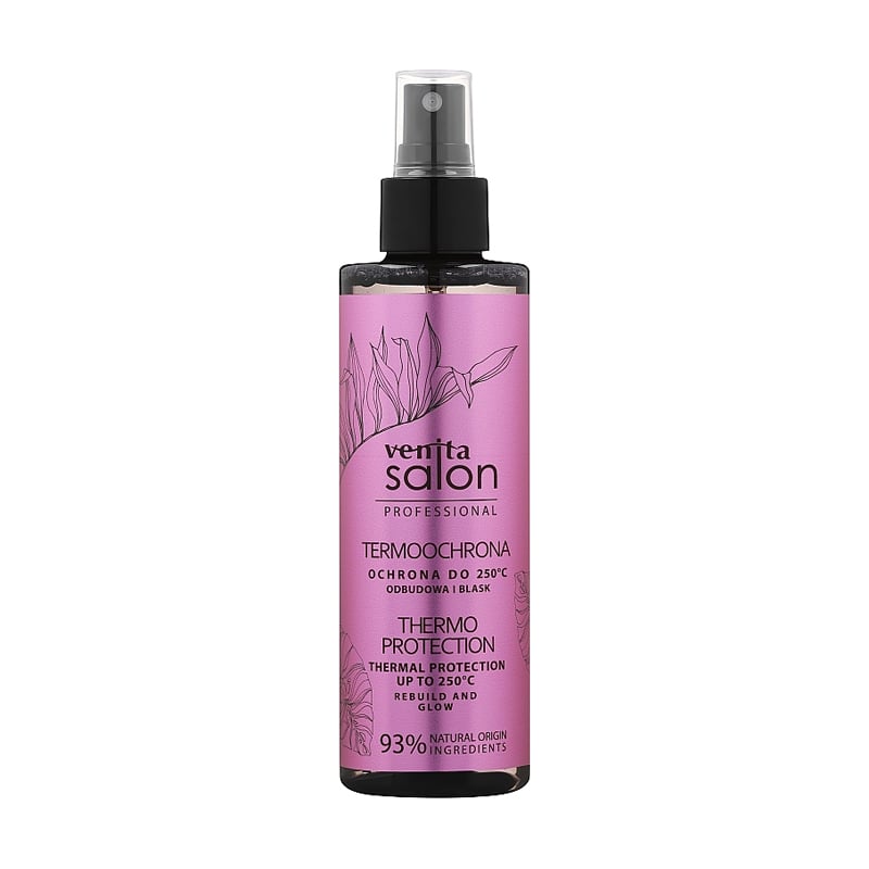 Спрей для укладання волосся Venita Henna Style Protecting Hair Spray з термозахистом, 200 мл