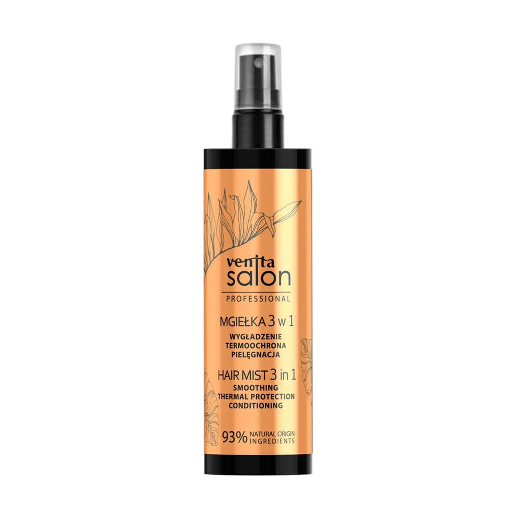 Спрей для волосся 3 в 1 Venita Salon Professional Smoothing Thermal Protection Conditioning, 200 мл