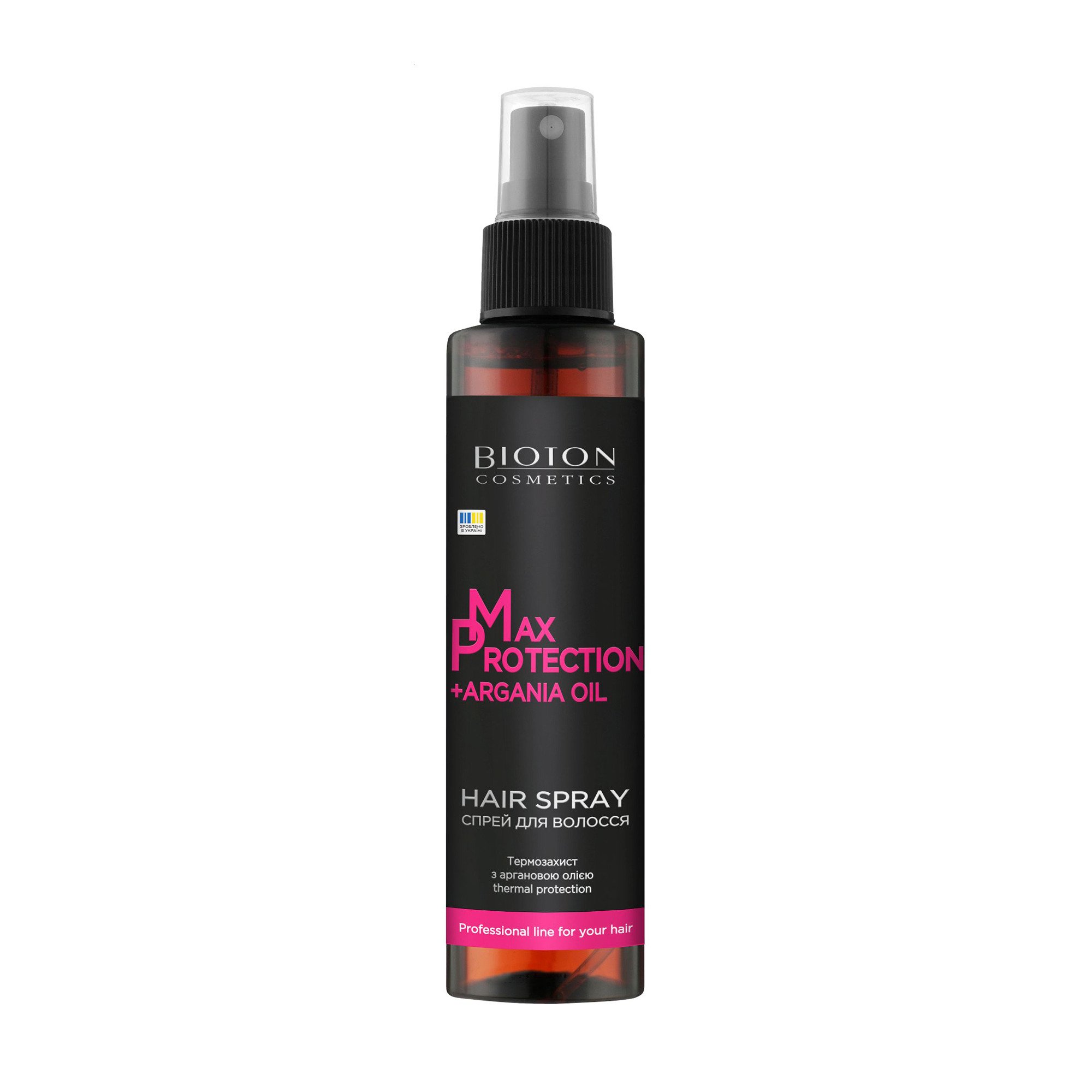Спрей для волосся Bioton Cosmetics Max Protection + Argania Oil, 150 мл
