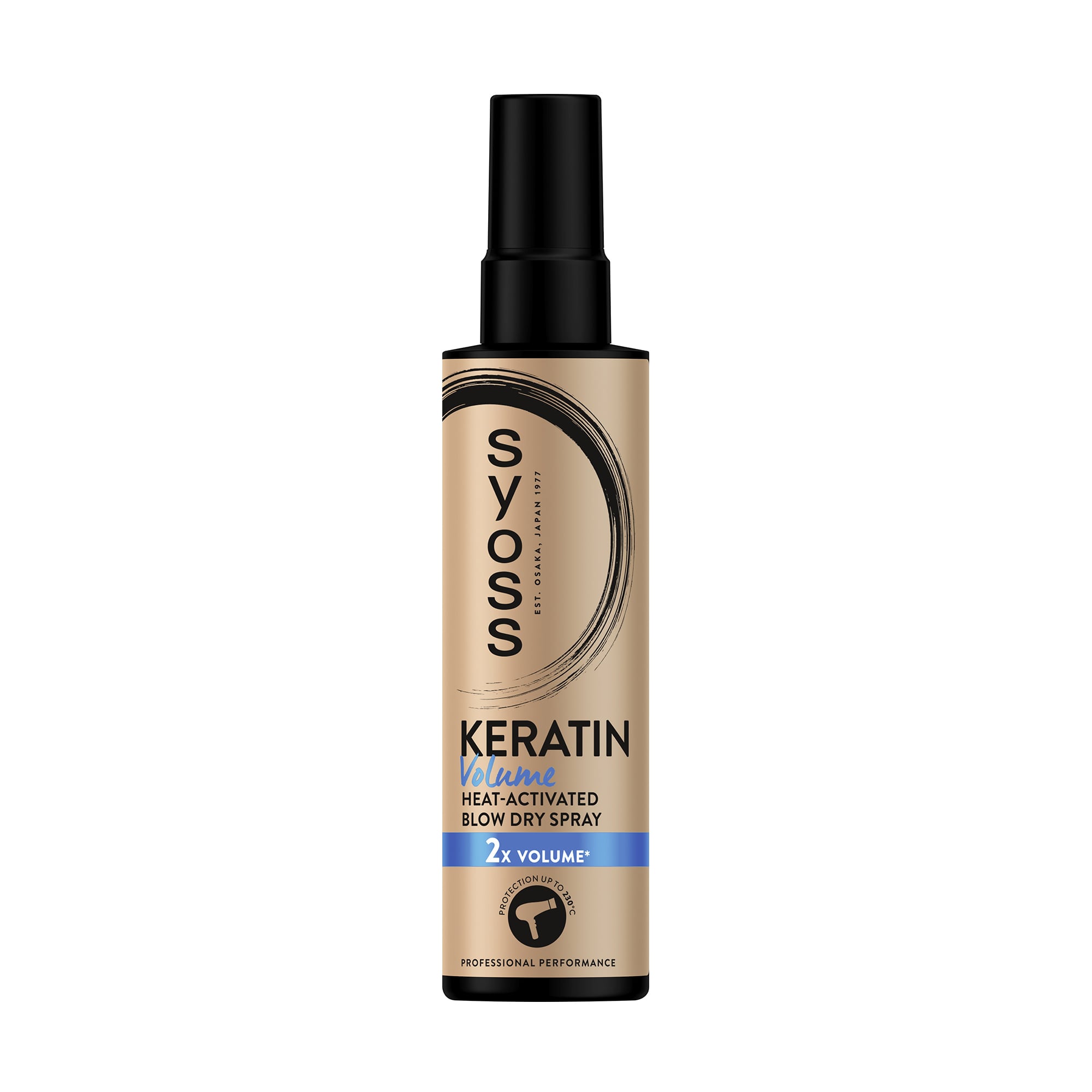 Спрей для волосся SYOSS Keratin &amp; Volume Захист при сушінні феном, 200 мл