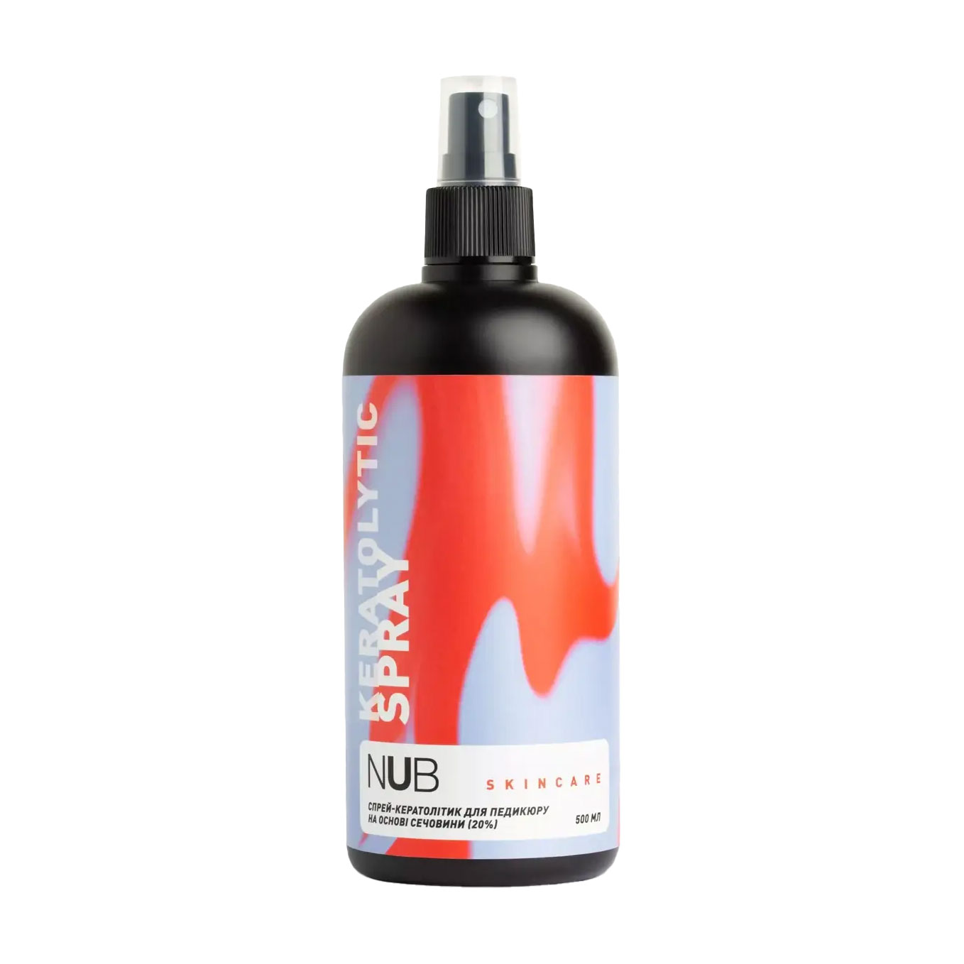 Спрей-кератолітик для педикюру NUB Skincare Keratolytic Spray на основі сечовини 20%, 500 мл