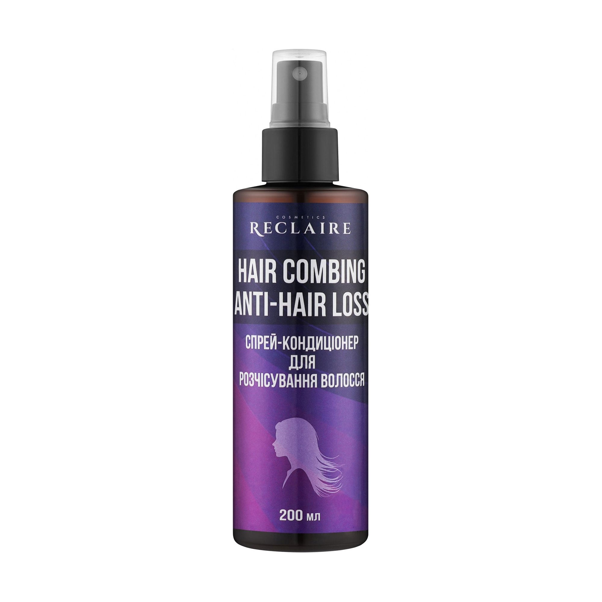 Спрей-кондиціонер Reclaire Hair Combing Anti-Hair Loss для розчісування волосся, 200 мл