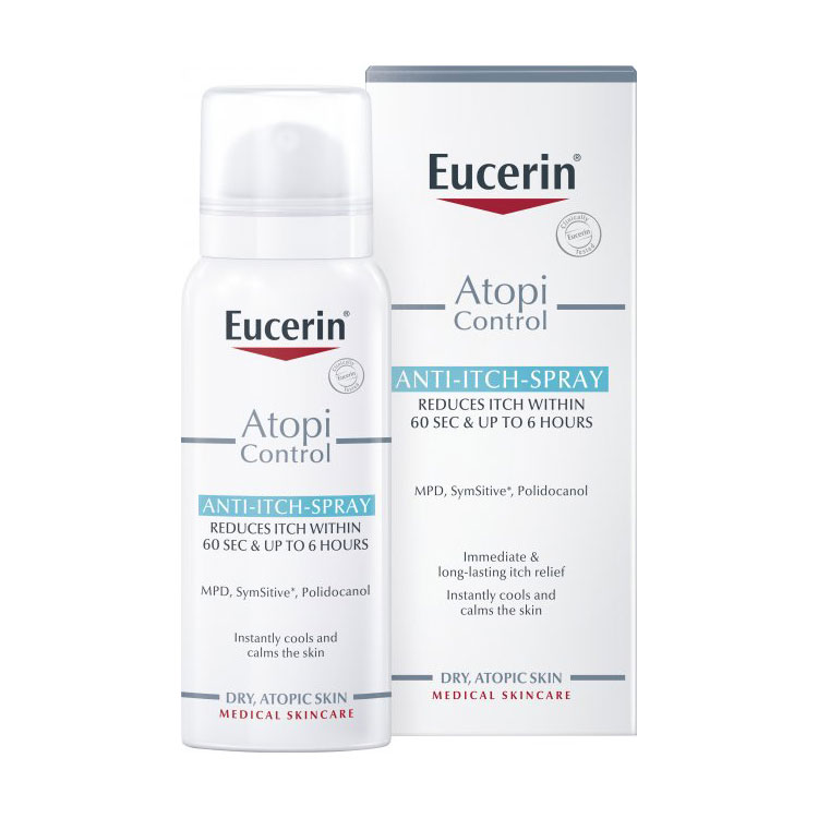 Спрей проти свербіння Eucerin AtopiControl Anti-Itching Spray 60 Sec &amp; Up To 6H, 50 мл