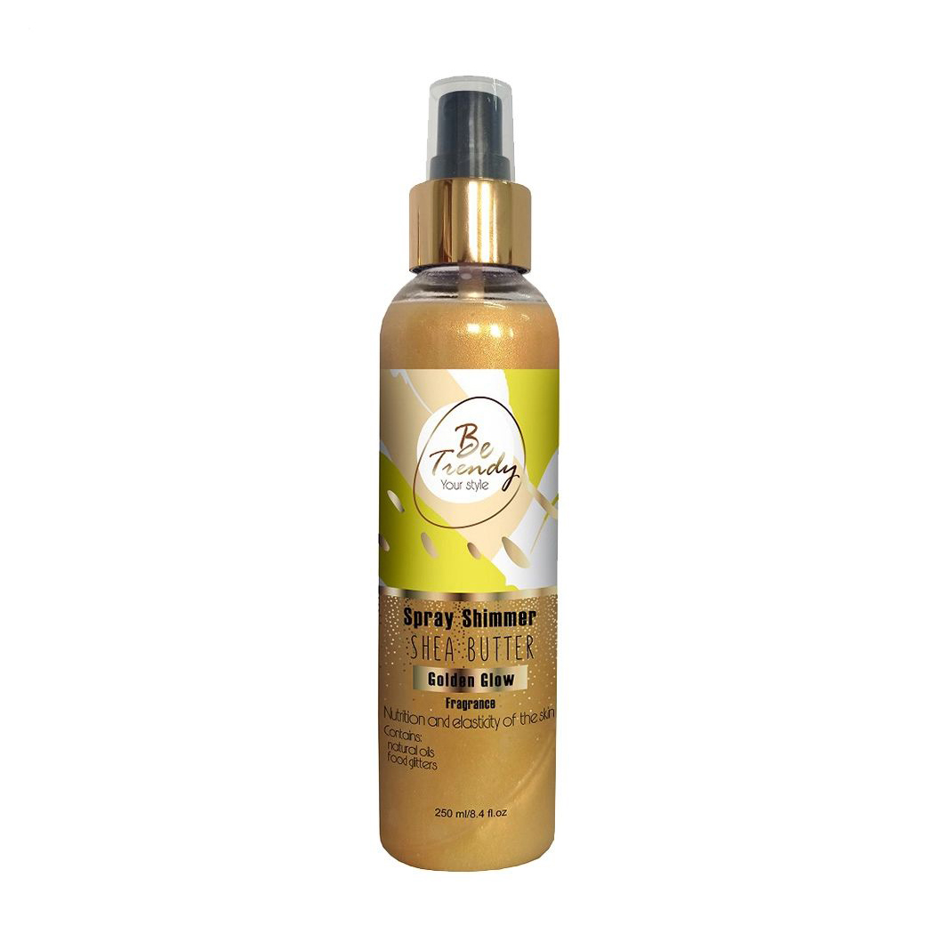 Спрей-шимер для тіла Be Trendy Spray Shimmer Golden Glow, 155 мл