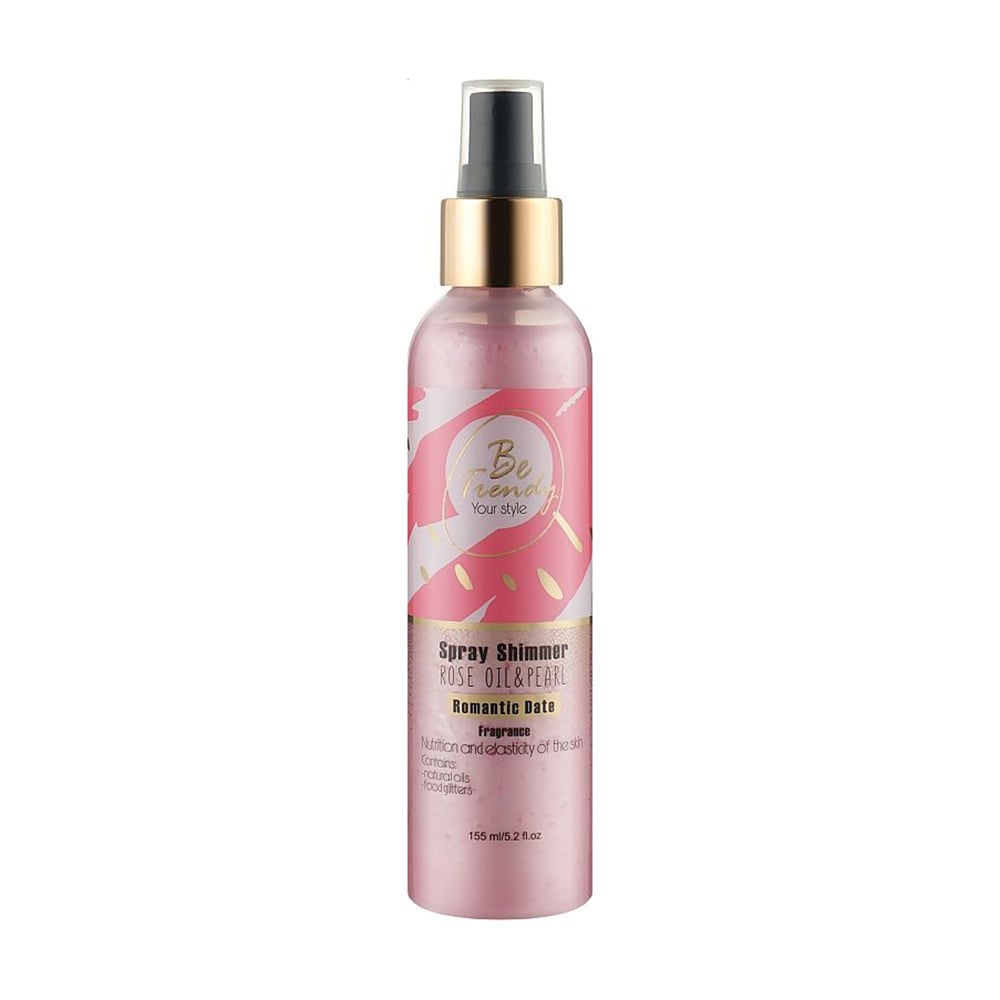 Спрей-шимер для тіла Be Trendy Spray Shimmer Romantic Date, 155 мл