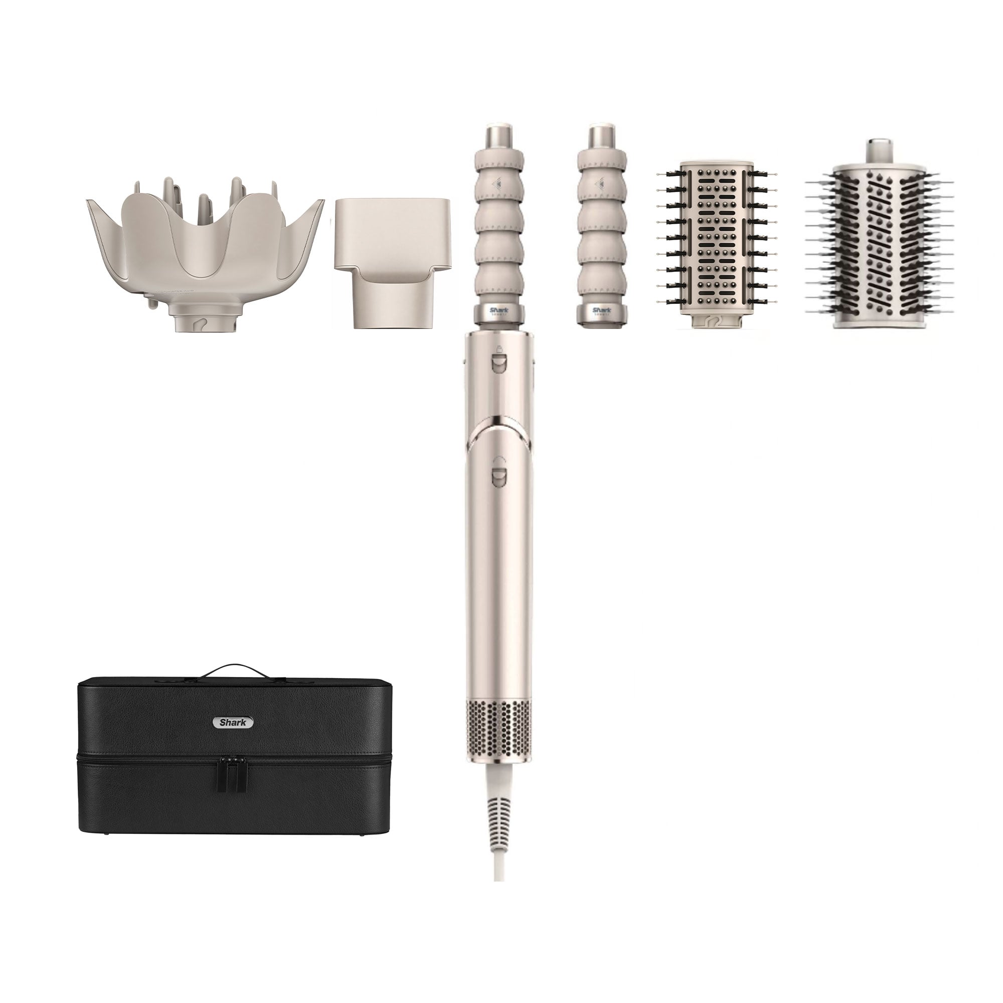Стайлер для волосся Shark FlexStyle 5-in-1 Hair Styler And Dryer Stone сріблястий (HD446SLEU)
