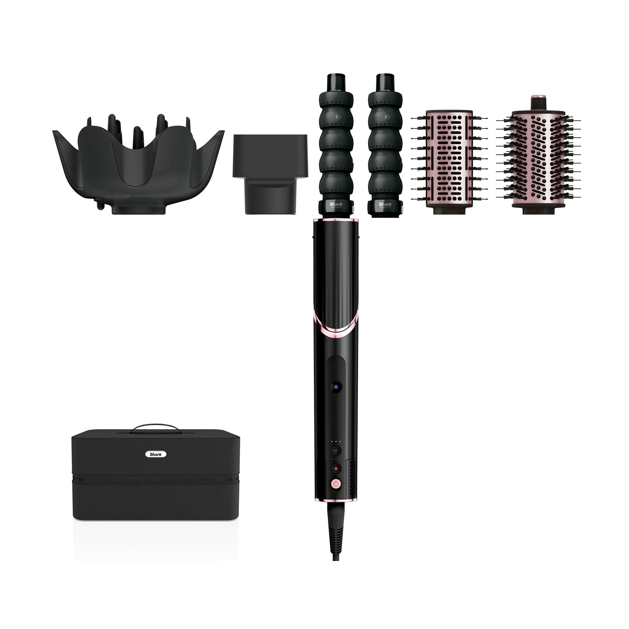 Стайлер для волосся Shark FlexStyle 5-in-1 Hair Styler And Dryer Stone чорно-рожевий (HD446EU)