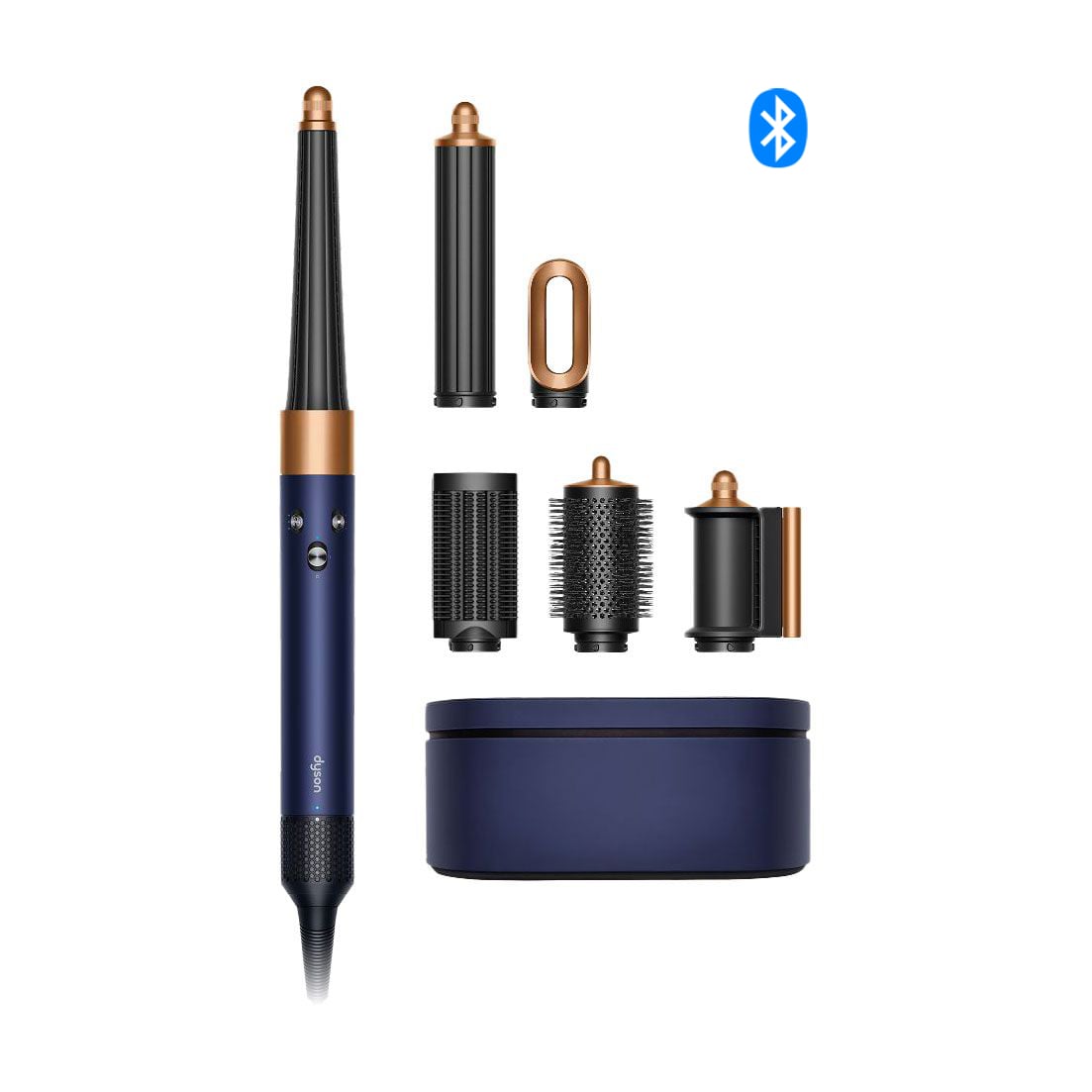 Стайлер Dyson Airwrap I.D. HS08 Straight+Wavy T1/T2 Prussian Blue/Rich Copper (107163-01)