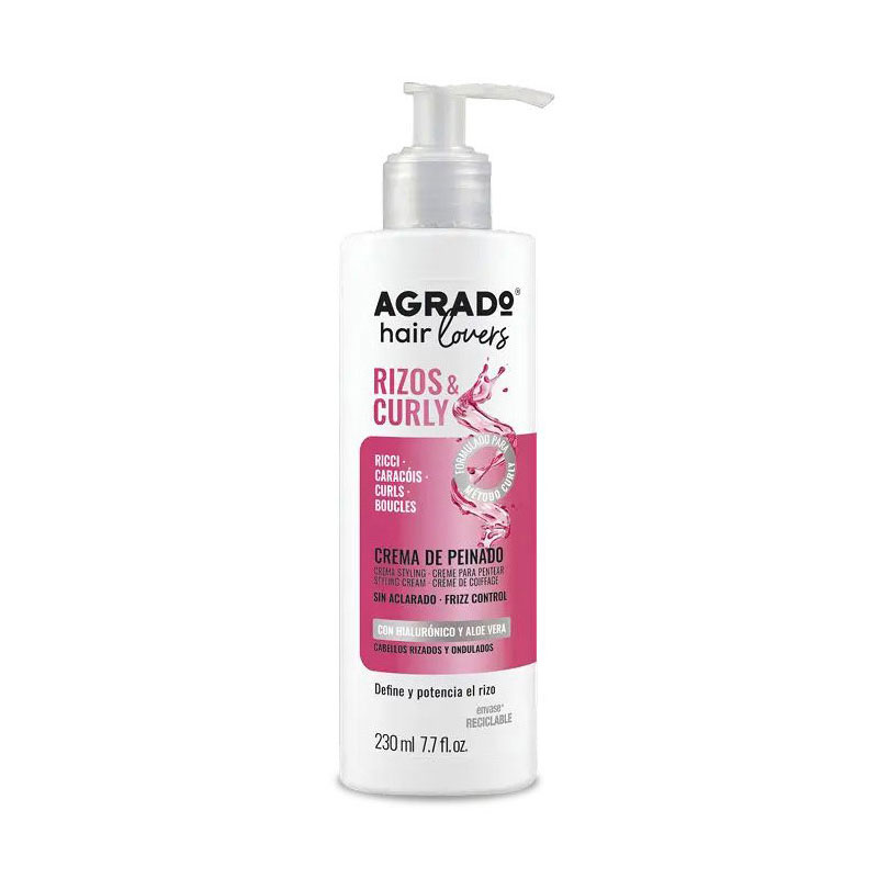 Стайлінг-крем Agrado Styling Cream Curly для кучерявого волосся, 230 мл