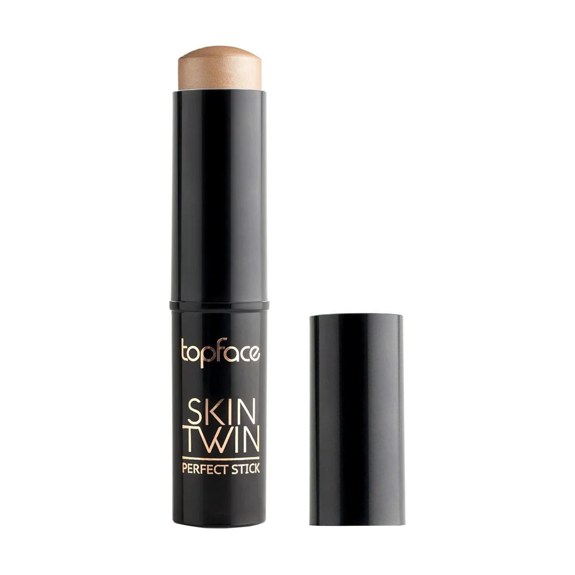 Стік-хайлайтер для обличчя TopFace Skin Twin Perfect Stick, 02 Golden Crown, 9 г