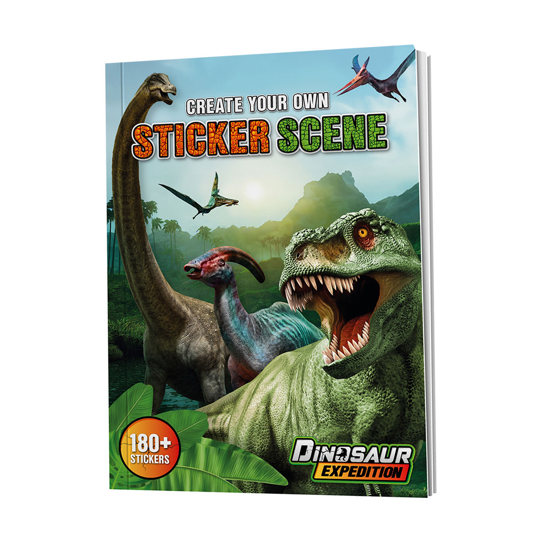 Стікербук Moxy Dinosaur Expedition від 3 років, 21*0.5*29.7 см, 16 аркушів (961027)