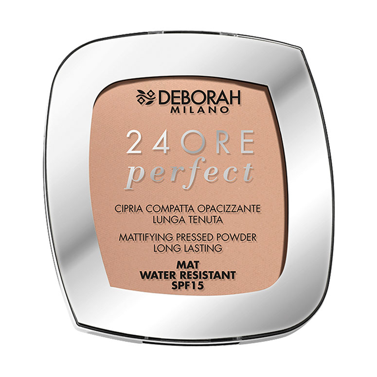 Стійка компактна пудра для обличчя Deborah 24Ore Perfect Compact Powder SPF 15, 04 Beige, 9 г
