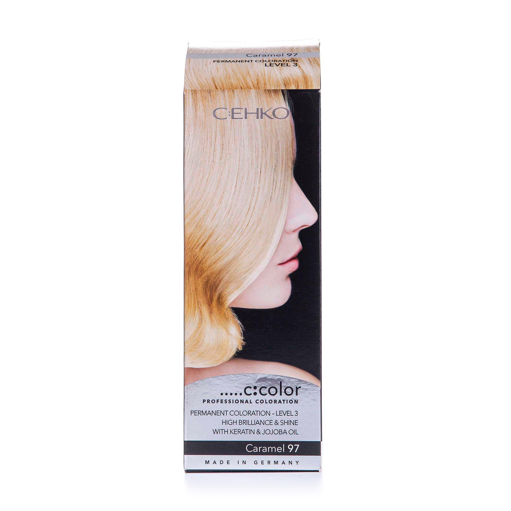 Стійка крем-фарба для волосся C:ЕНКО C:COLOR Professional Coloration 97 Карамель, 110 мл