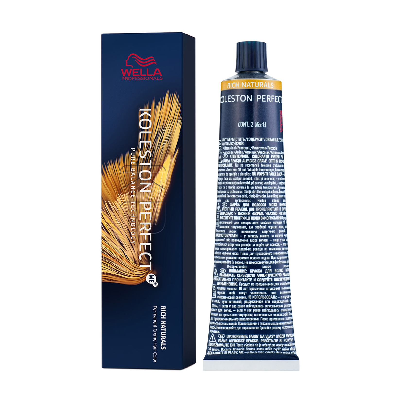 Стійка крем-фарба для волосся Wella Professionals Koleston Perfect Me+ Rich Naturals 9/16 Гірський кришталь, 60 мл