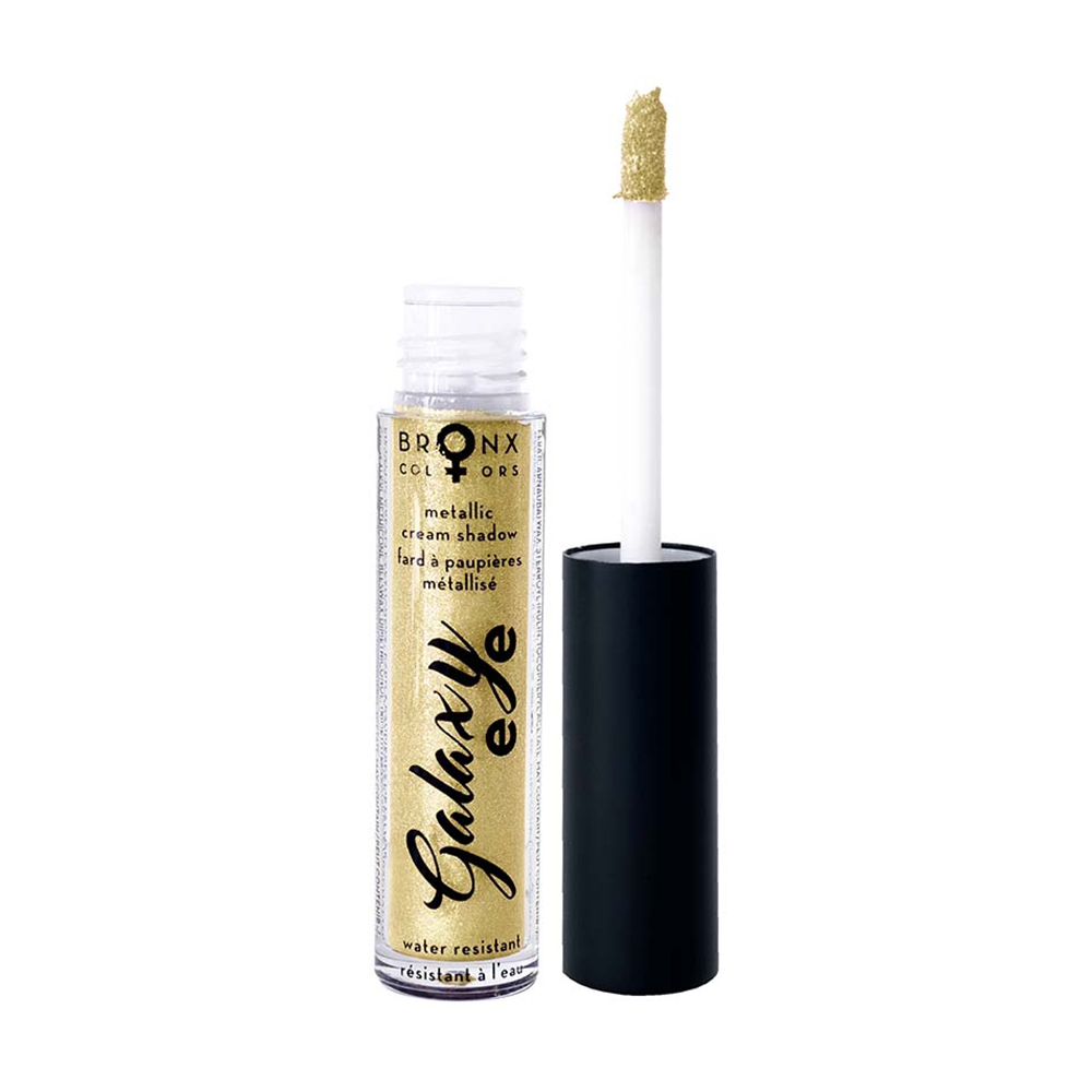 Стійкі кремові тіні для повік Bronx Colors Metallic Cream Eyeshadow з металевим ефектом, MCE02 Dorado, 1.4 г