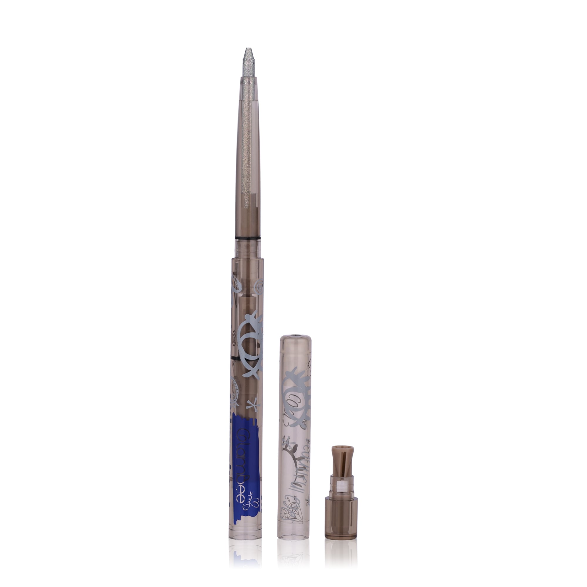 Стійкий гелевий олівець для очей GlamBee Color Shock 15, 0.4 г